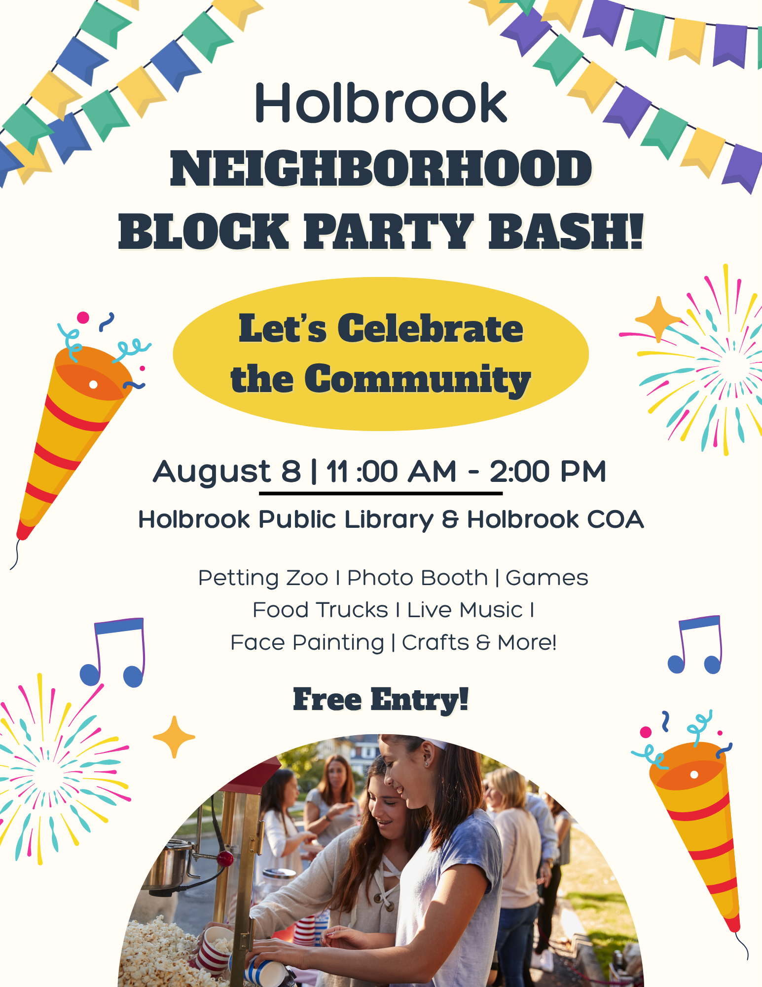 Block Party Flyer