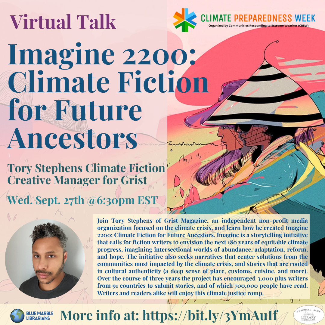 image of a person working in a field harvesting grain with the words Virtual Talk Imagine 2200