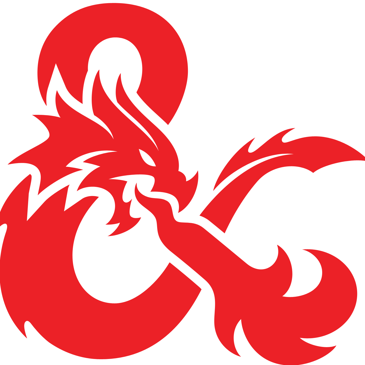 image of a dragon forming the and symbol