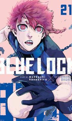 Blue Lock book cover.