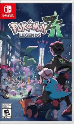 Pokemon Z-A box cover photo.