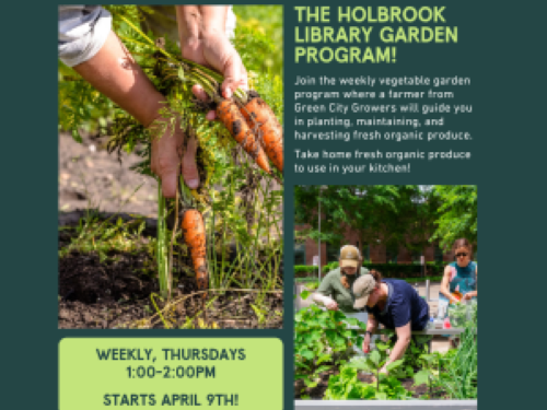Weekly Garden Club with Green City Growers