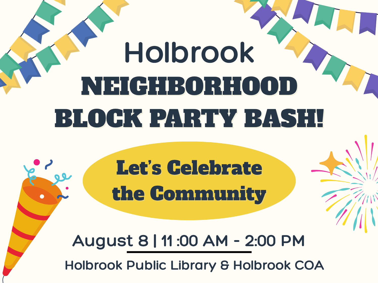 Block Party Flyer